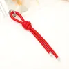 Nuevo Cordón de Cuero PU Moda Versátil Colgante para Bolso Accesorios DIY Tejido a Mano Colgante Llavero para Coche