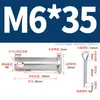 Pasador de Acero Inoxidable 304 con Cabeza Plana y Agujero, Pasador Cilíndrico, Pasador de Posicionamiento Cilíndrico Gb882 con Juego de Pasador de Chaveta
