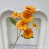 Flor de Borboleta Simulada 6 Cabeças Borboleta Peônia Flor Artificial Casamento Casamento Decoração de Casa Decoração Suave Modelo de Quarto Flor Artificial