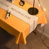 Suministro de fábrica mantel sin lavado tela a cuadros mantel para mesa de café tela cubierta de PVC mantel individual al por mayor