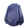 Comércio Exterior Inverno Novo Masculino Gola Alta Meia Suéter Tricô Moda Jovem Espessado Casual Camada Base Masculino