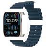 Adequado para Pulseira de Relógio Apple iWatch 12ª Geração Pulseira de Silicone Oceano Apple S8910Ultra4/Se3