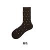 Meias Quentes de Lã Personalizadas para Mulheres, Meias de Cano Médio para Primavera e Outono, Atacado de Meias Zhuji, Personalização Estilo Coreano e Japonês