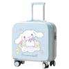 Mala de Viagem Infantil Desenho Animado 18 polegadas Mala de Mão 20 polegadas Roda Universal Silenciosa Mala com Trava de Senha Mala de Rodinhas
