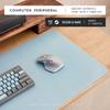 Producto Caliente Transfronterizo Alfombrilla de Ratón de Cuero de Corcho Alfombrilla Extra Grande para Teclado y Escritura Alfombrilla Grande para Escritorio de Oficina Borde Bloqueado Alfombrilla para Escritorio Logo