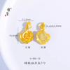 Joyería de oro Jin Yan con oro arena oro nuevo colgante de rosa retro romántico regalo para madre regalo para novia