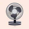 Ventilador portátil de carregamento USB simples mini para dormitório estudantil, escritório, mesa, desktop, de mão