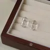 Accesorios para Pulseras DIY de Cristal Natural Amatista Citrino Doble Punta Tallado Accesorios Pequeña Batata Estilo Caliente Venta al por Mayor