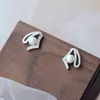 Nafuge Joyería de Plata al por Mayor Pendientes de Plata de Ley 925 de Moda para Mujer con Perla Natural Elegante Joyería de Plata de Lujo Ligero