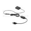 Cable regulador de voltaje DMW-DCC9 + USB-4017 compatible con Panasonic DMC GX1 GF2 G3 G3K G3R