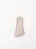 Calcetines Invisible para Mujer con Agarre de Silicona Antideslizante, Calcetines de Cinco Dedos Resistentes al Olor, Estilo Fino Primavera/Verano, Calcetines Bajos de Dedos Divididos para Verano