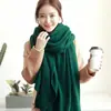 Cachecol feminino outono e inverno Coreia do Sul popular cor sólida cashmere tricô lã cachecol homens e mulheres tudo combina atacado de fábrica