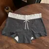 Calzoncillos tipo bóxer de nuevo estilo para niñas, algodón puro, 10A antibacteriano, entrepierna extendida, dos en uno anti-exposición, calzoncillos tipo bóxer para niñas