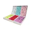 Flor de jabón de Navidad Hortensia preservada Caja de regalo Set de regalo Decoración Ramo Regalo Cabezas de flor de jabón hechas a mano Venta al por mayor