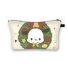 Nueva Bolsa de Cosméticos Navideña Sanrio Kolomi Merlot Moda Estudiante Linda Bolsa de Almacenamiento de Dibujos Animados