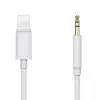 Cabo Auxiliar de Áudio Lightning 3,5mm Adequado para Adaptador de Fone de Ouvido Apple Transmissão ao Vivo Conversor de Música Plug