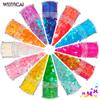 Explosiones Transfronterizas Color Perla Mariposa Set de Lentejuelas para Arte de Uñas de 12 Colores Parche para Arte de Uñas Perlado Matificante