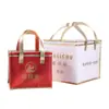 Impermeable Recubierto Para Llevar Entrega Mariscos Cadena de Frío Se Puede Usar con Bolsa Térmica Gruesa de Alta Calidad Bolsa de Regalo con Logo Imprimible