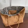 Bolso de Gamuza de Doble Cara con Estampado de Leopardo Retro 2025 Bolso Tote de Nicho de Alta Apariencia Gran Capacidad Bolso de Hombro para Viajes K-Style