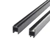 Perfiles de Plástico Extruido de PVC para Marcos de Ventanas y Puertas, Canaletas de Cableado de PVC, Ranuras para Tela, Rieles Deslizantes en Forma de Montaña, Perfiles de Plástico