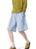 Pantalones Cortos Deportivos de Cintura Elástica Estilo Hasselblad para Hombres y Mujeres, Shorts Ligeros de Cinco Puntos para Exteriores de Verano, Pantalones Retro Casuales Rectos de Largo Medio