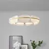 Lámpara Pétalo Lámpara de Techo para Sala de Estar Moderna Simple Creativa Minimalista Habitación de Princesa Dormitorio Iluminación de Lujo Popular en Internet Estilo Crema para Niña
