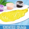 Pintura Acrílica 12 Colores Set de Pintura para Muñecos de Yeso DIY para Niños Pintura Especial para Pintura Artística Estudiantil