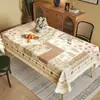 Mantel Estilo Americano, Impermeable, Resistente al Aceite, No Requiere Lavado, Nuevo Modelo 2026, Atmosférico, Resistente al Calor, Mantel para Mesa de Comedor, Mantel para Mesa de Café Rectangular