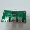 Placa Adaptadora USB 2.0 Hembra de Uno a Tres Puertos