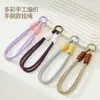 Lanyard para teléfono más vendido transfronterizo, correa corta para la muñeca, charm de moda, llavero de muñeca, cordón trenzado antideslizante, en stock