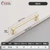 Manija de Cajón de Aleación de Zinc Estilo Francés, Manija de Puerta de Gabinete, Manija de Puerta de Armario, Herraje Minimalista de Lujo Ligero de un Solo Agujero