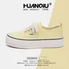 Zapatos de Lona Rojos Retro Americanos Globales para Mujer Zhq-Xa398 Nuevos de Verano de Corte Bajo Zapatillas Casuales de Estudiante para Mujer