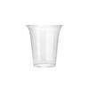 Net rojo borracho botella pequeña de vino mascota plástico taza para bebida fría desechable taza de café transparente taza para té con leche comercial