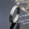 Anillo Ovillo de Acero, Moderno y Creativo, Versión Luz Pura, Anillo Único Tipo Malla, Estilo Coreano, Anillo de Moda para Mujer