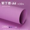 Papel cartão roxo rígido A4/A3/4K/8K espessado para fundo fotográfico de estudante 230G papel cartão colorido