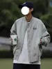 Jaqueta piloto retrô estilo americano, unissex, nova coleção de outono, roupa casual de trabalho, jaqueta de beisebol da moda