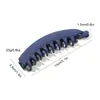 Clip de plátano esmerilado para PC transfronterizo Qiyue, clip vertical, temperamento, cola de caballo alta, artefacto fijo, clip de agarre, horquilla, clip de tiburón, venta al por mayor