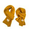Cachecol de Tricô Torcido para Casal Estilo Retrô para Mulheres no Inverno, Cachecol Quente Versátil Engrossado Estilo Coreano para Casal, Outono de Alta Qualidade para Homens