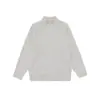 Yidao Vintage 2025 Otoño/Invierno Nuevo Suéter Base de Punto Cálido para Hombre, Holgado, Retro, con Cremallera y Cuello Medio