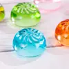Enfeites de pãozinho de cristal, decorações de mesa, prosperidade e sucesso, negócios prósperos, pãezinhos da sorte, decorações para presente de nova loja