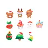 Serie de Carnaval Navideño Infantil de Dibujos Animados Pegamento de Crema para Manualidades Funda Casera para Teléfono Móvil Pasador Diadema Joyería Accesorios de Resina
