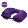 Al por mayor prensa inflable almohada en forma de U almohada inflable para el cuello almohada de viaje para hombres y mujeres almohada inflable automática puede ser una generación de cabello