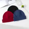 Gorro de Punto Fino de Lana Nueva Estilo Europeo y Americano para Otoño e Invierno, Gorro Delgado para Adulto, Gorro de Cara Sonriente, Gorro A*C, Unisex
