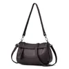 2026 Nueva Bolsa Retro Simple con Relieve para Debajo del Brazo para Mujer, Bolso Cruzado Casual Multicapa de Gran Capacidad, Fuente de Suministro para Bolsos de Mamá