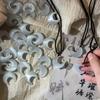 Collar de luna de hada linda nicho estilo similar de Tiktok novias colgante creciente cadena clavícula mujer