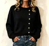 Otoño/Invierno 2026 Nuevo Transfronterizo Europeo y Americano Amazon Prendas de Punto Holgadas Cómodas Botones Color Sólido Versátil Manga Larga Ropa de Mujer