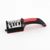 Afilador de Tubos Portátil Transfronterizo Rápido de Tres y Cuatro Etapas Piedra de Afilar Blanca Hogar Cuchillo de Cocina Cuchillo Tijeras Barra Afiladora