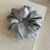 Goma para el pelo de alta gama con retazos de malla satinada para mujer, estilo coreano, dulce, versátil, accesorio elástico para el pelo