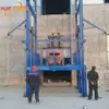 Plataforma Elevadora de Carga con Riel Tipo Cadena de Gran Capacidad de Servicio Pesado para Interiores y Exteriores para Taller Segundo Piso Plataforma Elevadora Simple para Mercancías