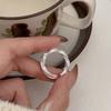 Holding Heng S925 prata esterlina enrolamento exclusivo Tang grama padrão aberto anel feminino ins moderno temperamento all-match personalidade anel